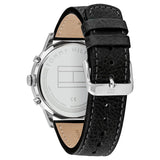 Tommy Hilfiger Kyle Quartz Black Dial Black Leather Strap Watch for Men - 1791630