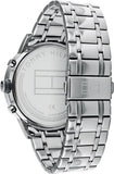 Tommy Hilfiger Kyle Chronograph Grey Dial Silver Steel Strap Watch for Men - 1791632