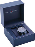 Tommy Hilfiger Mason Blue Dial Blue Steel Strap Watch for Men - 1791789