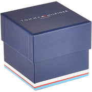 Tommy Hilfiger Jordon Chronograph Black Dial Two Tone Steel Strap Watch For Men - 1792095