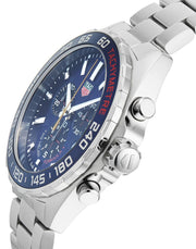 Tag Heuer Formula 1 Red Bull Racing Chronograph Blue Dial Silver Steel Strap Watch for Men - CAZ101AK.BA0842