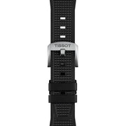 Tissot PRX Black Dial Black Rubber Strap Watch For Men - T137.410.17.051.00