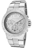 Michael Kors Dylan Silver Dial Silver Steel Strap Watch for Women - MK5312