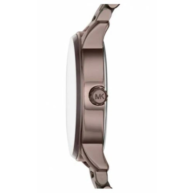 Michael Kors Kinley Brown Dial Brown Steel Strap Watch for Women - MK6245