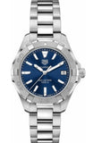 Tag Heuer Aquaracer Quartz Blue Dial Silver Steel Strap Watch for Women - WBD1312.BA0740