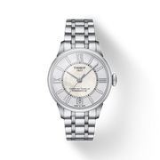 Tissot Chemin Des Tourelles Powermatic 80 Helvetic Silver Dial Silver Steel Strap Watch For Women - T099.207.11.116.00