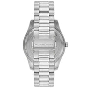 Michael Kors Lexington Quartz Black Dial Silver Steel Strap Watch For Women - MK8946