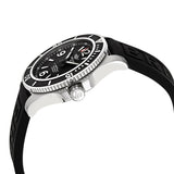 Breitling Superocean II 44mm Black Dial Black Rubber Strap Watch for Men - A17367D71B1S2