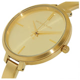 Michael Kors Jaryn Analog Quartz Gold Dial Gold Steel Strap Watch For Women - MK3546