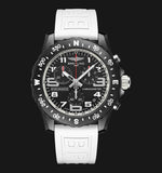 Breitling Endurance Pro Black Dial White Rubber Strap Watch for Men - X82310A71B1S1