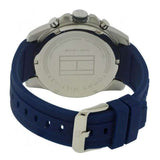 Tommy Hilfiger Decker Quartz Blue Dial Blue Rubber Strap Watch for Men - 1791350