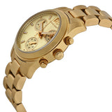 Michael Kors Cooper Gold Dial Gold Steel Strap Watch for Women - MK6274