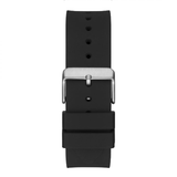 Guess Phoenix Multifunction Black Dial Black Rubber Strap Watch for Men - GW0203G3