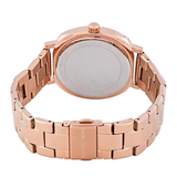 Michael Kors Nia Quartz Rose Gold Dial Rose Gold Steel Strap Watch For Women - MK3990