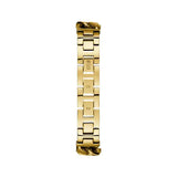 Guess Vanity Gold Dial Gold Steel Strap Watch for Women - W1029L2