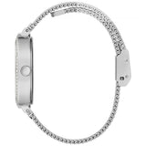 Guess Tapestry Diamonds Silver Dial Silver Mesh Bracelet Watch for Women - GW0354L1