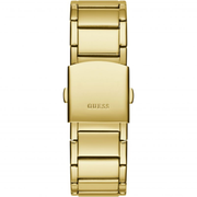 Guess Zeus Diamonds Gold Dial Gold Steel Strap Watch for Men - GW0209G2