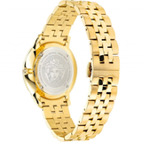 Versace Audrey Quartz Grey Dial Gold Steel Strap Watch for Women - VELR00719