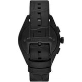 Emporio Armani Renato Quartz Black Dial Black Steel Strap Watch For Men - AR11079