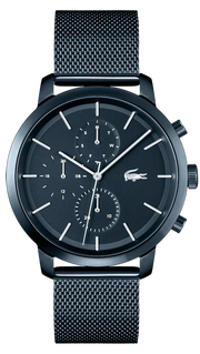 Lacoste Replay Blue Dial Blue Steel Strap Watch for Men - 2011196