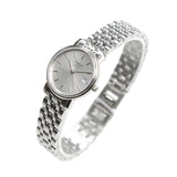 Tissot T Classic Desire White Dial Silver Steel Strap Watch for Women - T52.1.281.31