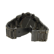 Marc Jacobs Larry Chronograph Black Dial Black Steel Strap Watch for Men - MBM5032