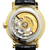 Longines Presence Automatic White Dial Black Watch untuk Wanita - L4.321.2.11.2