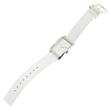 Calvin Klein Window White Dial White Leather Strap Watch for Women - K2M23120