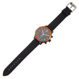Tissot T Sport Quickster Chronograph Black Dial Black Rubber Strap Jam Tangan Untuk Pria - T095.417.36.057.01