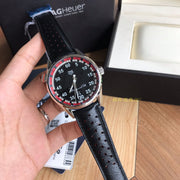 Tag Heuer Carrera Muhammad Ali Black Dial Watch for Men - WAR2A11.FC6337