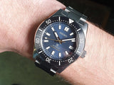 Seiko Prospex Automatic 1965 Dive 55th Anniversary Limited Edtion Blue Dial Silver Steel Strap Watch For Men - SPB149J1