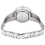 Calvin Klein Drift Black Dial Silver Steel Strap Watch for Women - K6S2N111