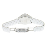 Chanel J12 Diamonds Quartz Ceramic White Dial White Steel Strap Watch for Women - J12 H2422