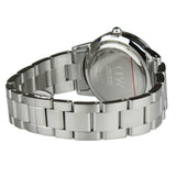 Daniel Wellington Iconic Link White Dial Silver Steel Strap Watch for Women - DW00100203