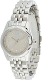 Michael Kors Lexington Three-Hand Silver Dial Silver Steel Strap Watch for Women - MK4843