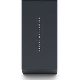 Daniel Wellington Iconic Round Case Motion Black Dial Rubber Strap Watch For Men - DW00100425