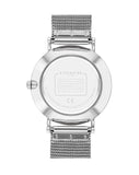 Coach Perry Silver Dial Silver Mesh Bracelet Watch for Women - 14503341