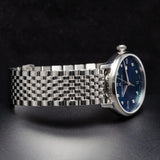 Maurice Lacroix Eliros Diamonds Blue Dial Silver Steel Strap Watch For Women - EL1094-SS002-450-1