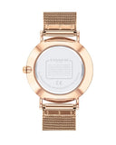 Coach Perry Rose Gold Dial Rose Gold Mesh Bracelet Watch for Women - 14503343