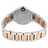 Cartier Ballon Bleu De Cartier Diamonds Mother of Pearl Dial Two Tone Steel Strap Watch for Women - W3BB0025