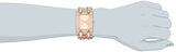 Guess Mod Heavy Metal Diamonds Rose Gold Dial Rose Gold Steel Strap Watch for Women - W0072L3