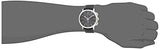 Calvin Klein Posh Black Dial Black Leather Strap Watch for Men - K8Q371C1