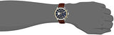 Tommy Hilfiger Sport Multifunction Blue Dial Brown Leather Strap Watch for Men - 1791137