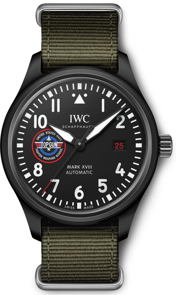 IWC Pilot s Watch Mark XVIII Top Gun Edition SFTI Black Dial