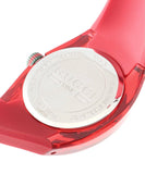 Gucci Sync Quartz Red Dial Red Rubber Strap Watch For Women - YA137303