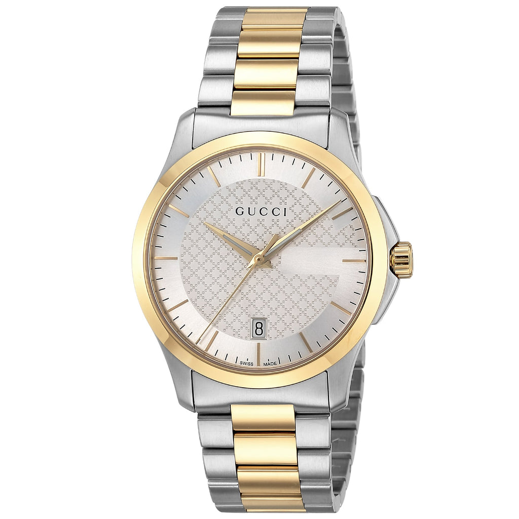 10.新品同様 グッチ GUCCI 時計 YA147410 グッチ G-フレーム