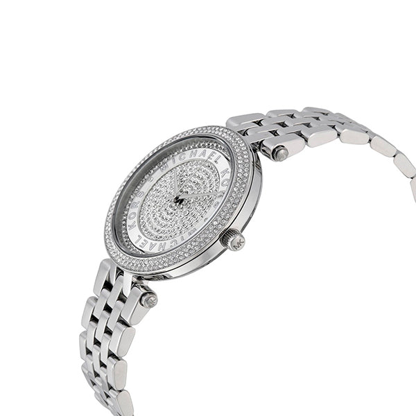 Michael Kors Darci Silver Dial Silver Steel Strap Watch for Women - MK3476