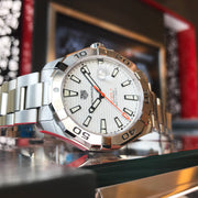 Tag Heuer Aquaracer White Dial Watch for Men - WAY2013.BA0927