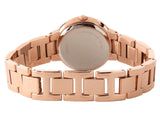 Fossil Virginia White Dial Rose Gold Steel Strap Watch for Women - ES3284