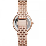 Michael Kors Darci Rose Gold Dial Rose Gold Stainless Steel Strap Watch for Women - MK3366